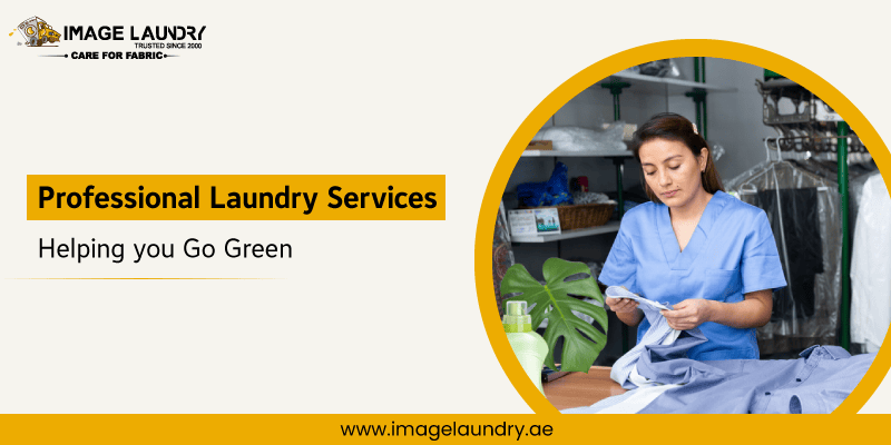 How Professional Laundry Services Help You Go Green
