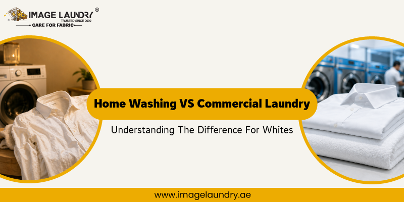 The Difference Between Home Washing and Commercial Laundry for Whites